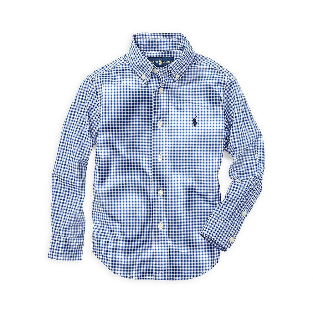 Little Boy's Cotton Poplin Shirt