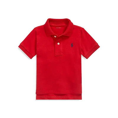 Baby Boy's Cotton Interlock Polo Shirt