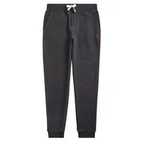 Boy's Logo Embroidered Jogger Pants
