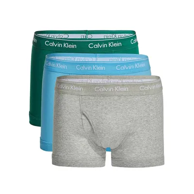 3-Pack Classic Cotton Trunks