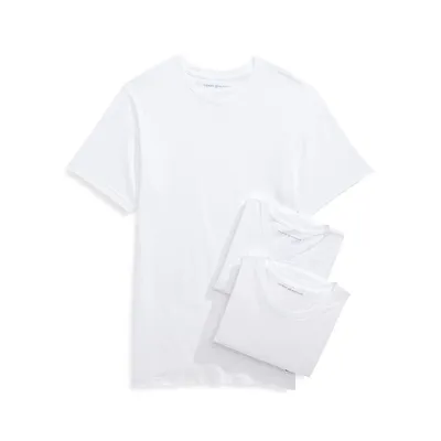 Paquet de 3 t-shirts à encolure ras du cou coupe étroite