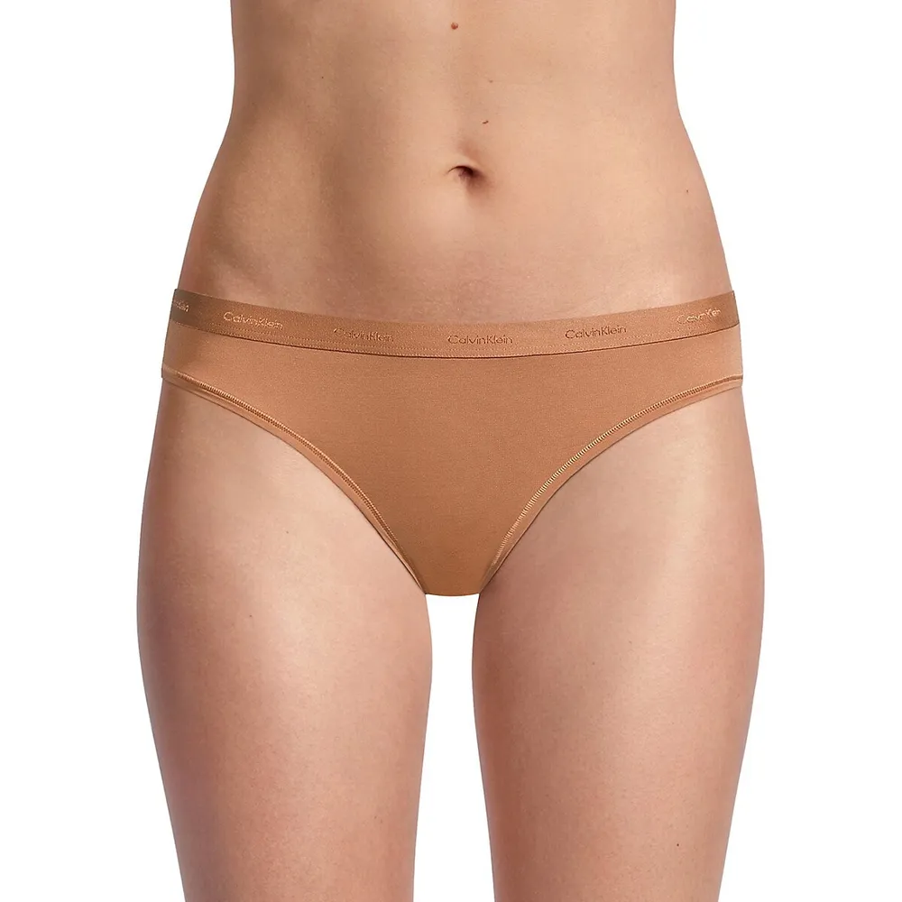 Logo Waistband Bikini Briefs