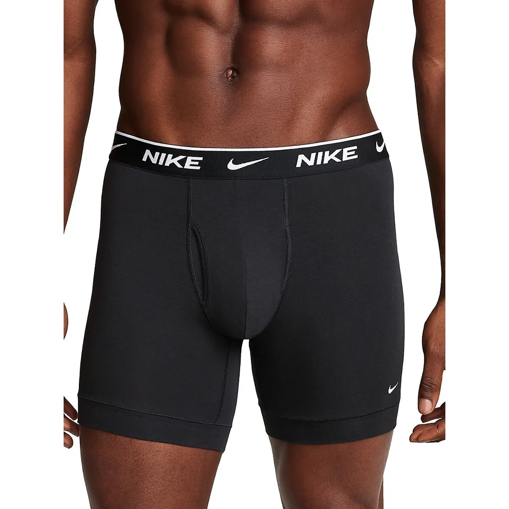 NIKE Men's Underwear Everyday Cotton Brief Dri-fit Size Small 1