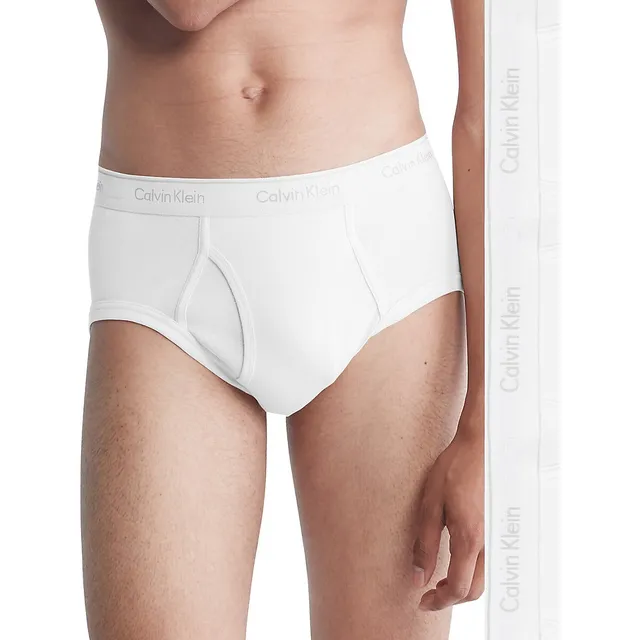 Calvin Klein Underwear 3-Pack Logo-Waistband Briefs