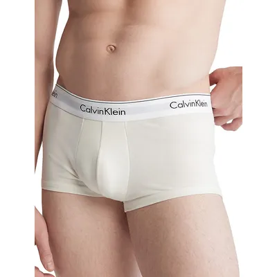 3-Pack Modern Cotton Stretch Low-Rise Trunks Set