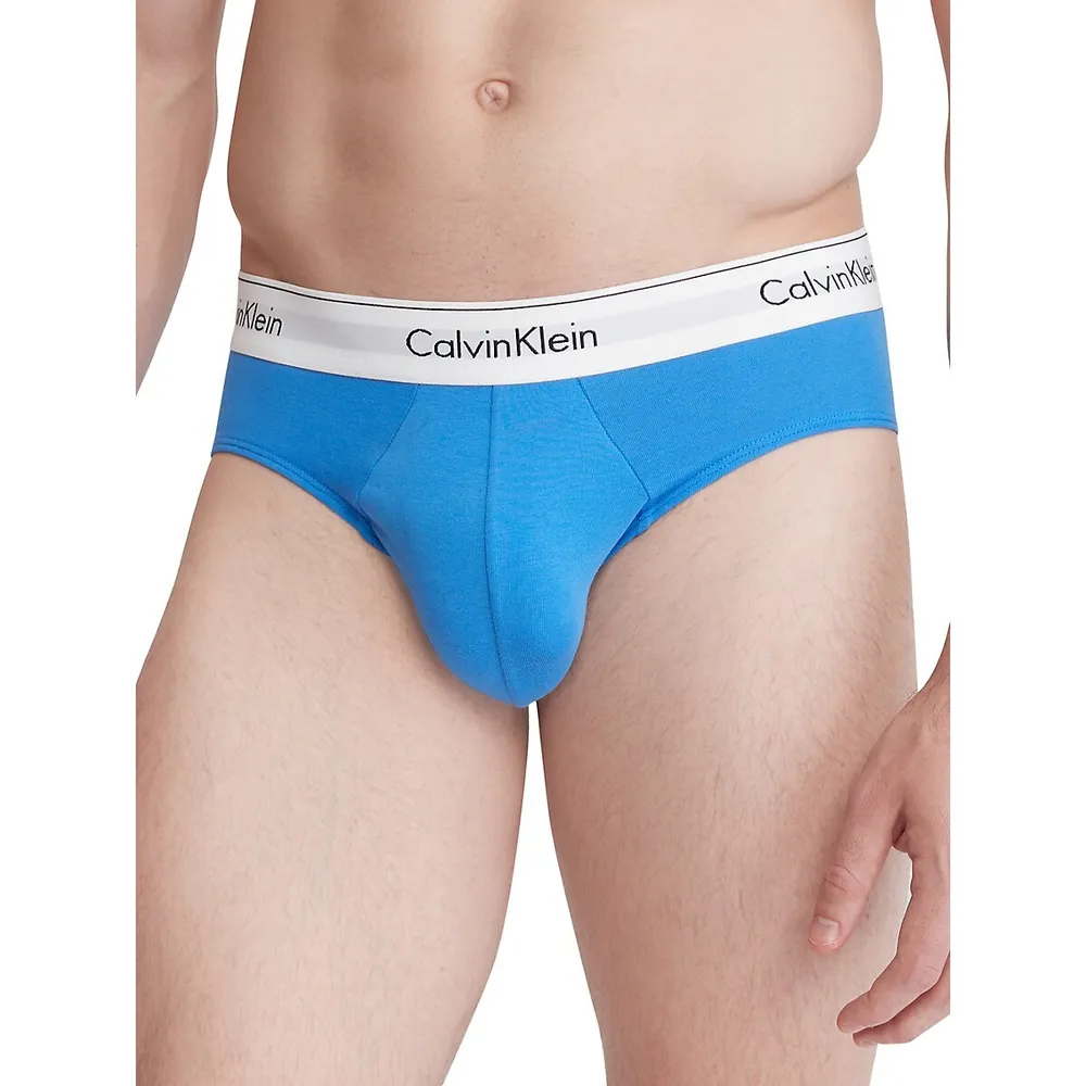 3-Pack Modern Cotton Stretch Hip Briefs Set