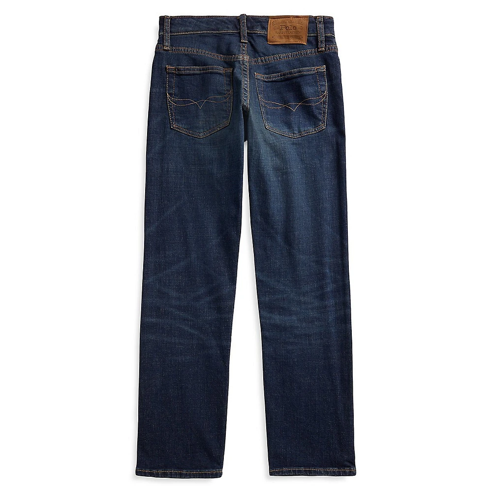 Boy's Hampton Straight Stretch Jeans