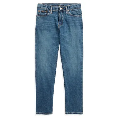 Boy's Straight-Fit Jeans