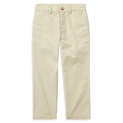 Little Boy's Straight-Fit Stretch Twill Pants