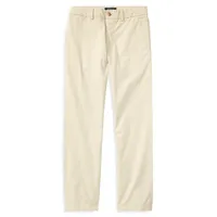 Boy's Straight-Fit Stretch Twill Pants