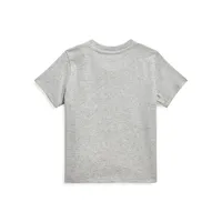 Baby Boy's Cotton Jersey Crewneck T-Shirt