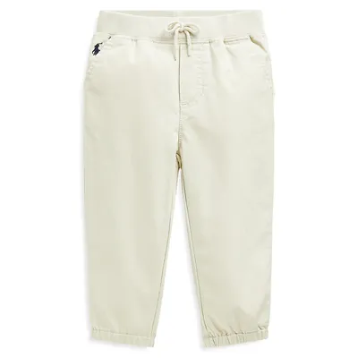 Baby Boy's Cotton Twill Joggers