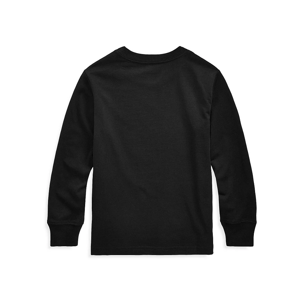 Little Boy's Jersey Long-Sleeve T-Shirt