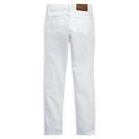 Boy's Slim Fit Five-Pocket Jeans