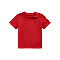 Baby Boy's Cotton Jersey Crewneck T-Shirt