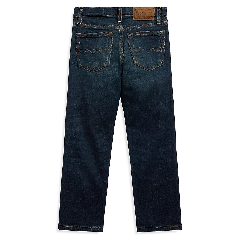 Little Boy's Hampton Straight Stretch Jeans