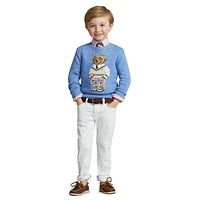 Little Boy's Slim Fit Five-Pocket Jeans