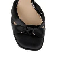 Valencia Satin Platform Sandals