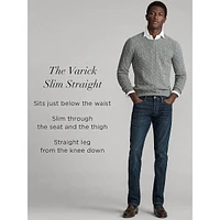 Varick Slim Straight Jeans