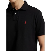 Custom Slim Fit Mesh Polo