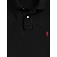 Custom Slim Fit Mesh Polo