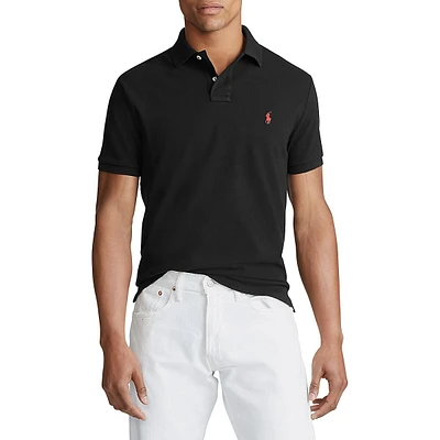 Custom Slim Fit Mesh Polo