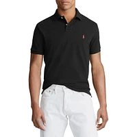 Custom Slim Fit Mesh Polo