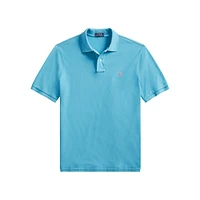 Custom Slim Fit Mesh Polo
