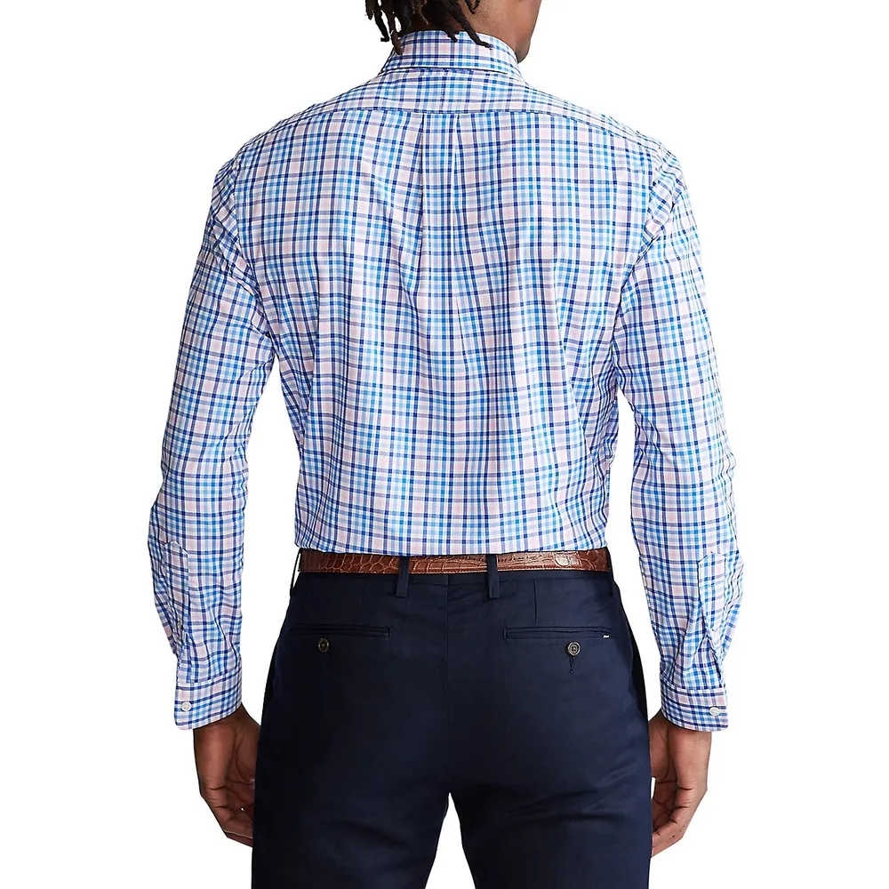 Classic-Fit Performance Twill Shirt