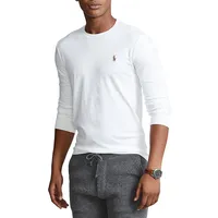 Custom Slim-Fit Soft Cotton Long-Sleeve T-Shirt