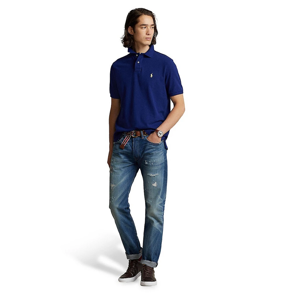 Classic-Fit Mesh Polo