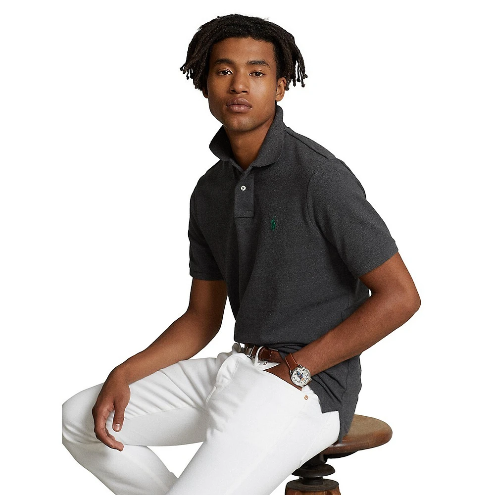 Classic-Fit Mesh Polo