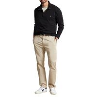 Big & Tall Estate Rib Quarter-Zip Polo Shirt Pullover