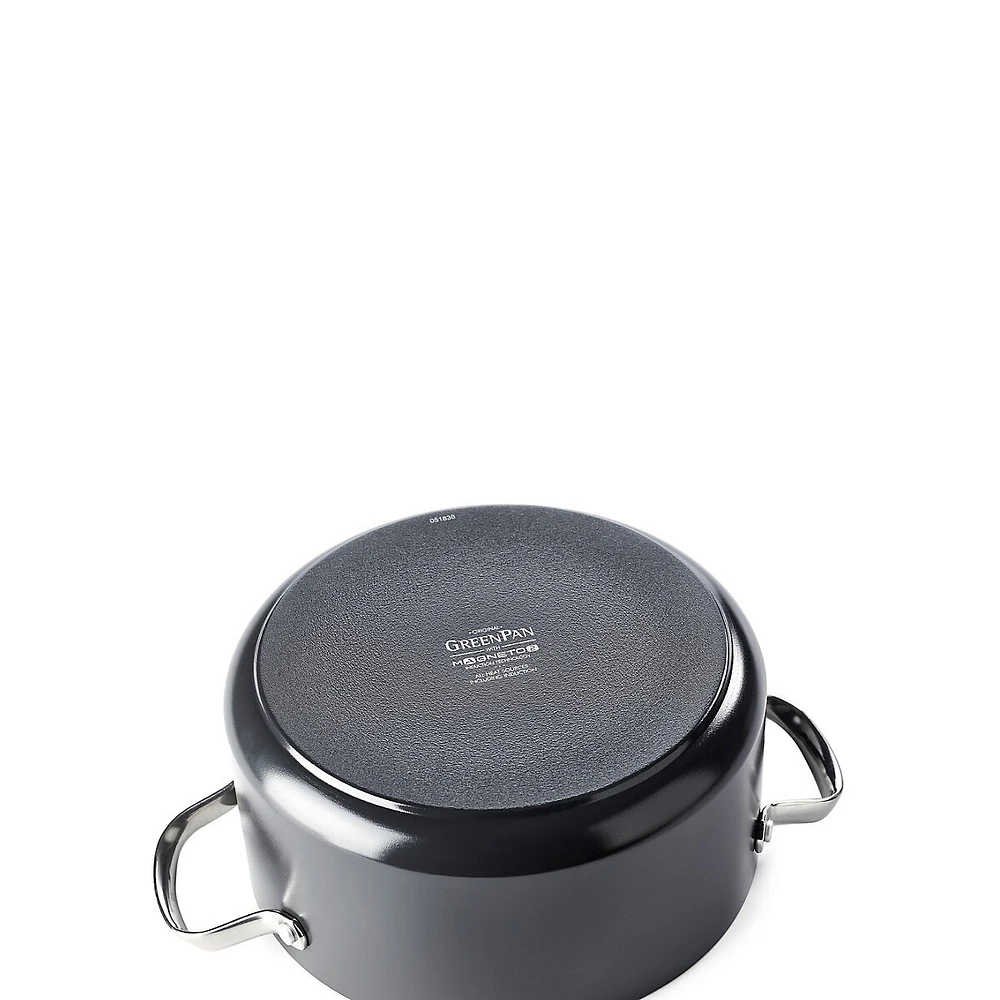 Valencia Pro Ceramic Non-Stick 5.4Qt Stockpot With Lid