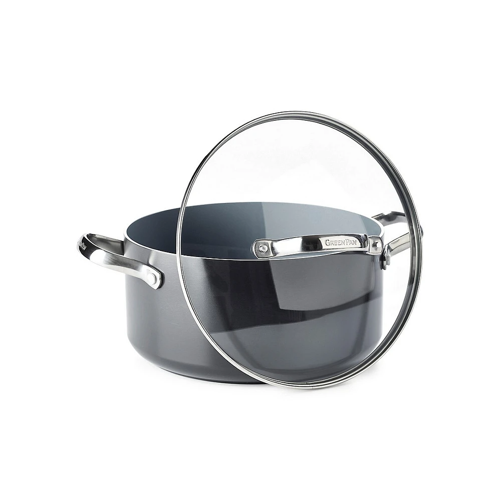 Ceramic Non-Stick 5.4Qt Stockpot With Lid