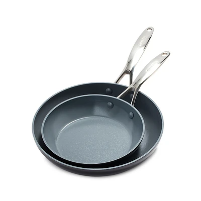 2-Piece Ceramic Non-Stick Frypan Set