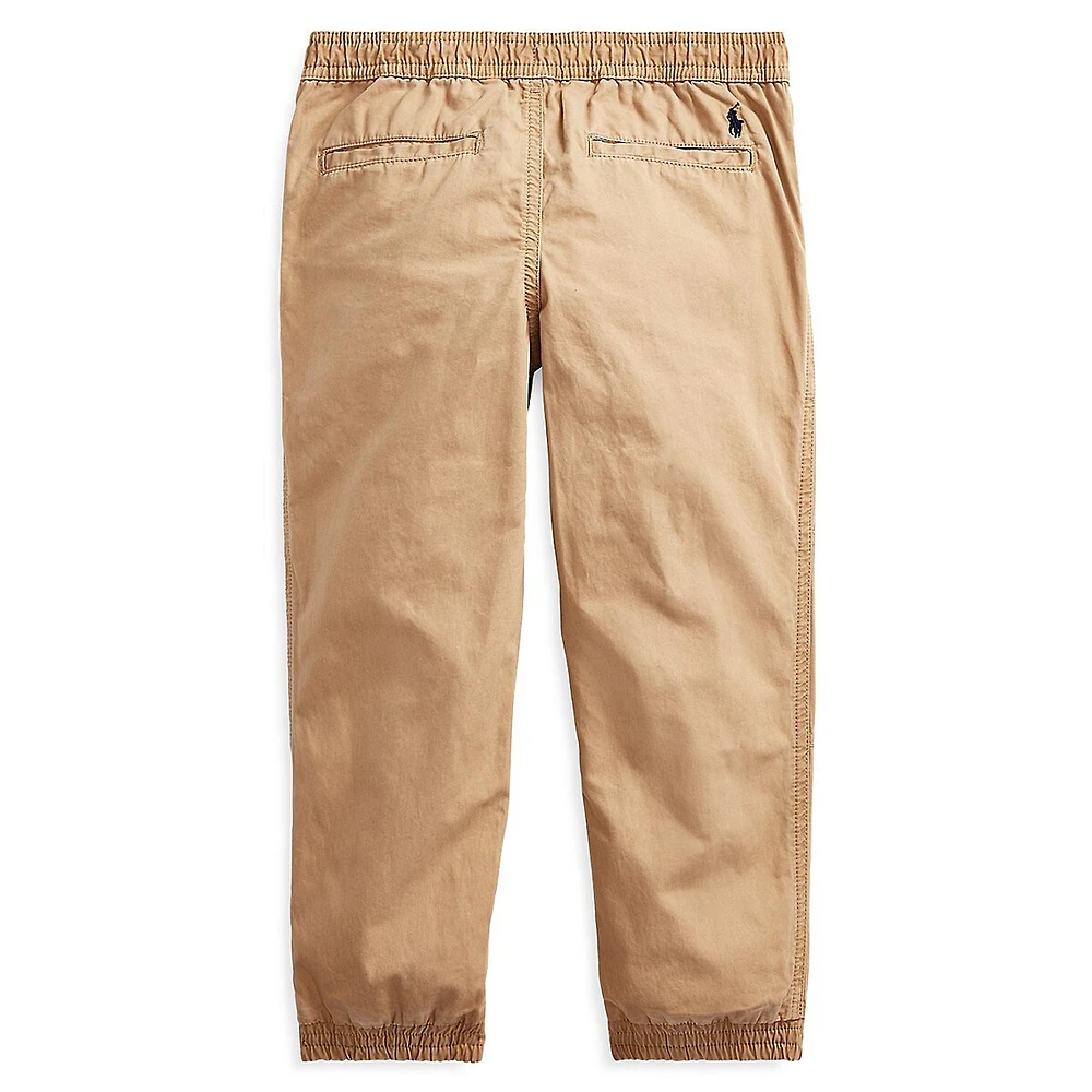 Little Boy's Cotton Poplin Jogger Pant