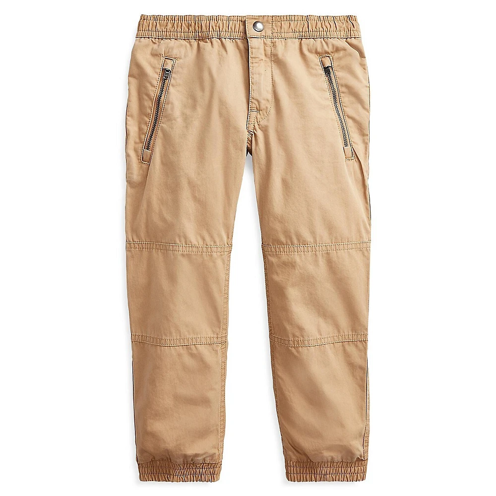 Little Boy's Cotton Poplin Jogger Pant