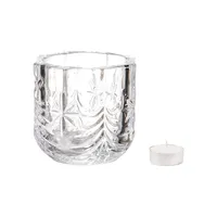 Celebrations Christmas Night Glass Votive