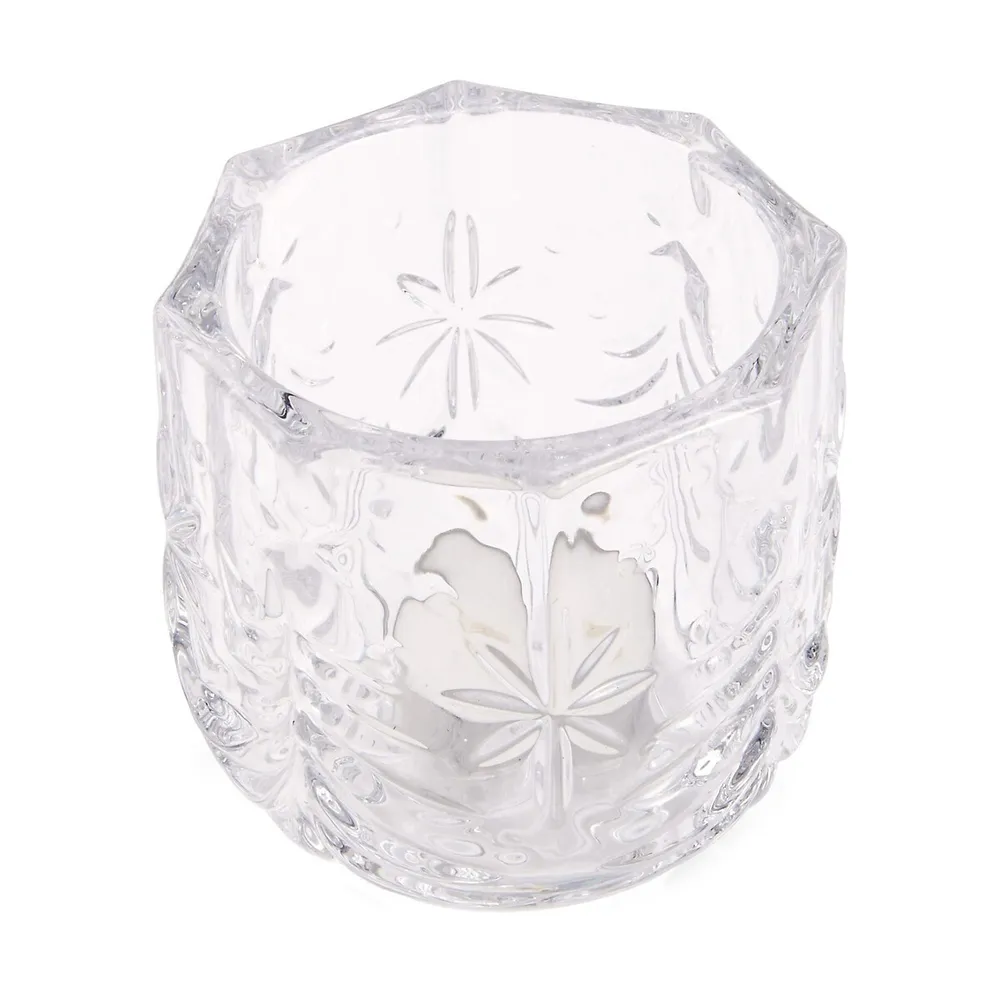 Celebrations Christmas Night Glass Votive