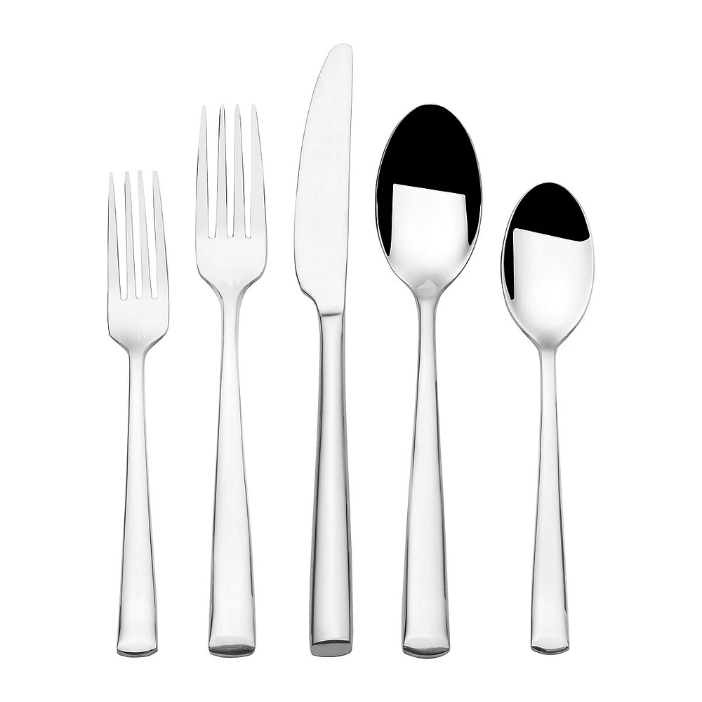 SHOP Ebony 20 Piece Flatware Sets (Oversized Flatware)