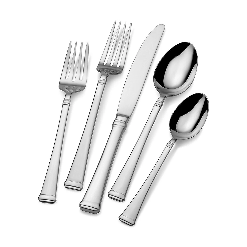 Mikasa Harmony 45-Piece Stainless Steel Flatware Set