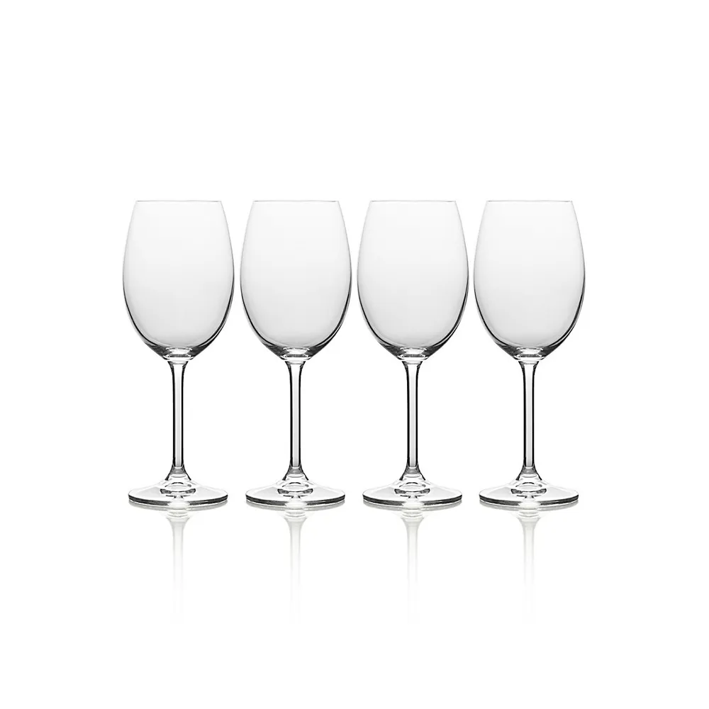 Julie 4-Piece White Wine Glass Set