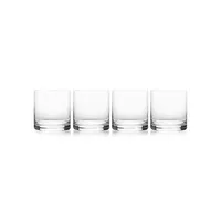 Julie 4-Piece Crystal Double Old Fashioned Glass Set