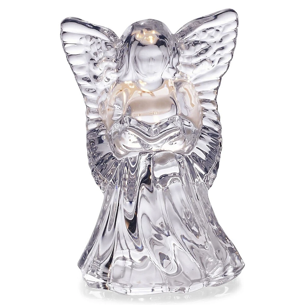 Rejoice Praying Angel Tealight Holder