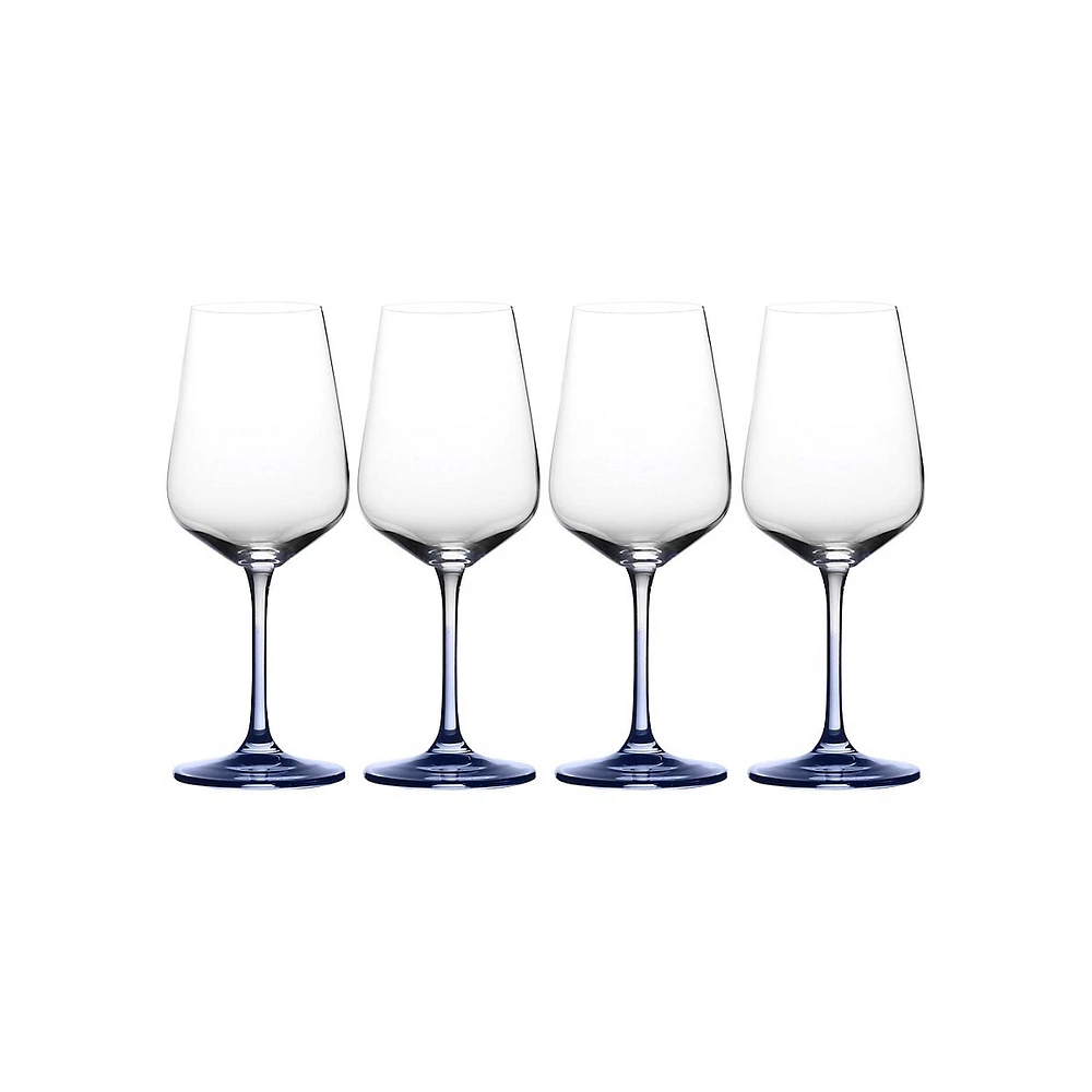 Gianna 4-Piece Ombre White Wine Glass Set