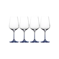 Gianna 4-Piece Ombre White Wine Glass Set