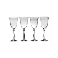 Amelia 4-Piece White Wine Glass Set