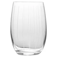 Cheers 4-Piece Stemless Wine Glass Set