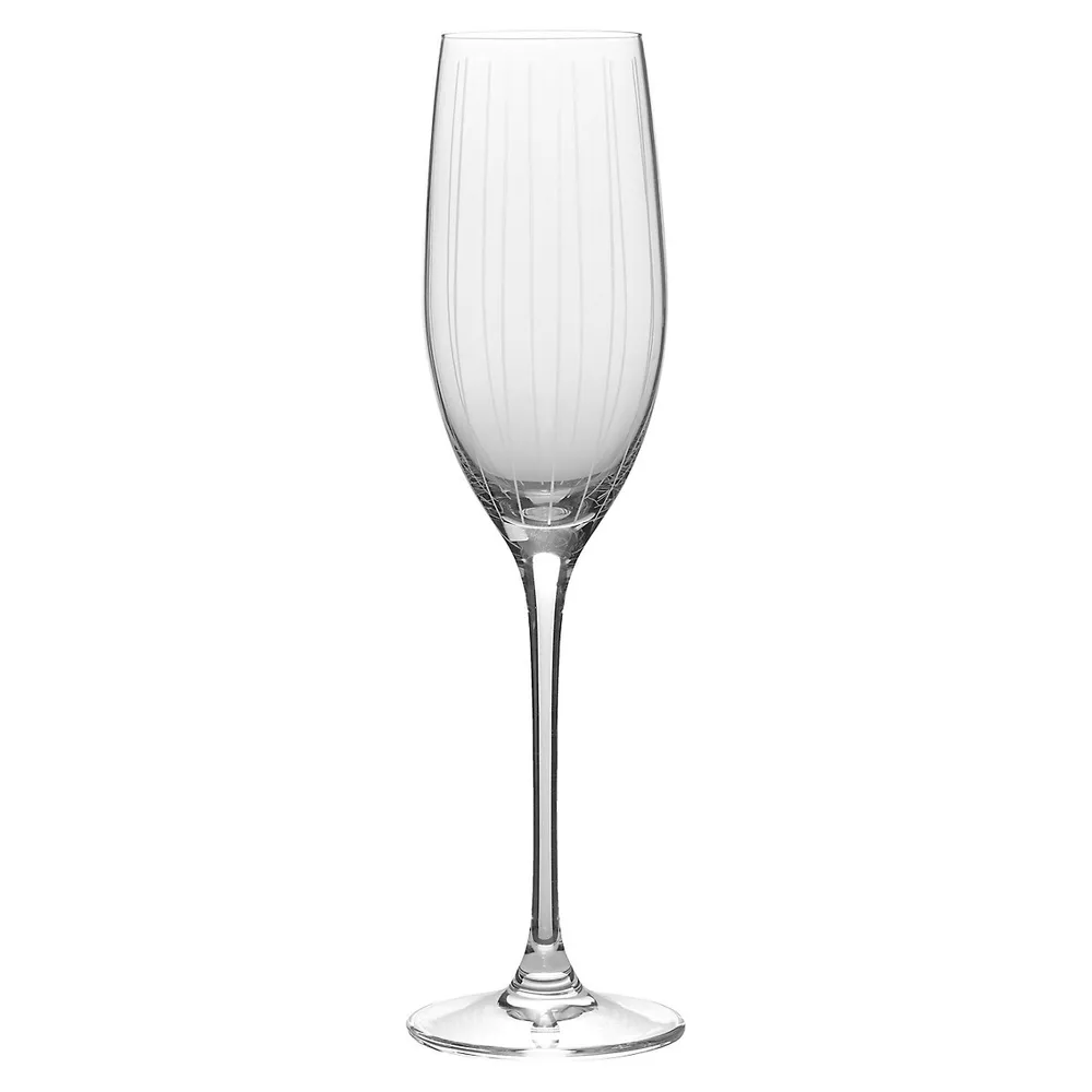 Cheers 4-Piece Flute Glass Set